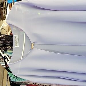 Women's wide pants and sleeved cape